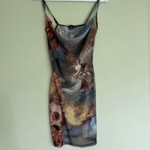 Renaissance Mesh Mini dress XS